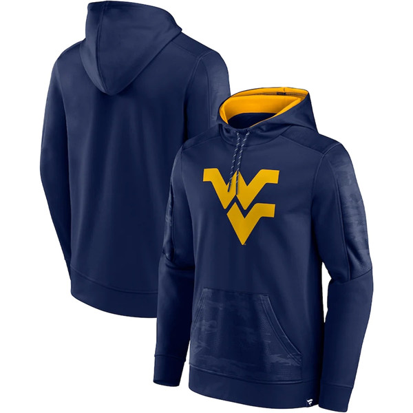 West Virginia Mountaineers Navy On The Ball Pullover Hoodie